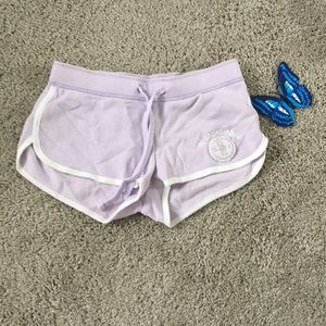 Cute purple shorts for girls